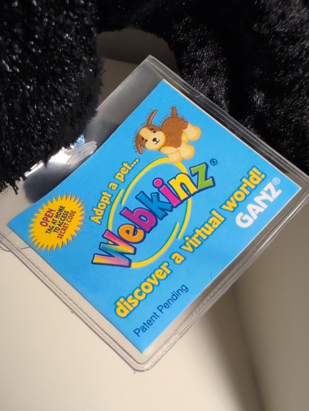 ♥️NWT♥️ Webkinz Bat Spooky Y2K GANZ Collectible Plush Halloween - Picture 3 of 5